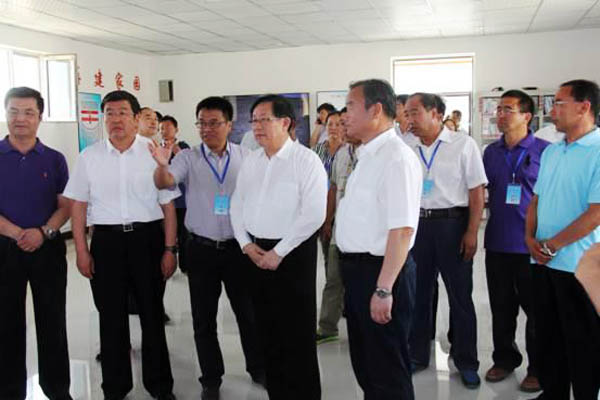 Vice Chairman of CPPCC, Science Technology Minister WAN Gang Inspect Beidou Digital Ranch Project Base